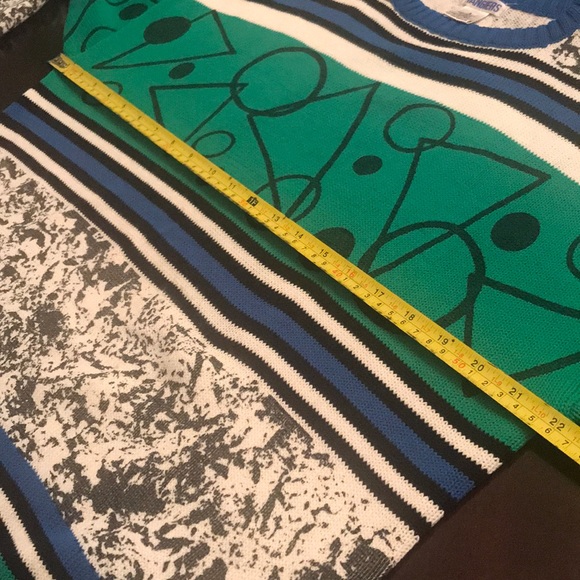 Vintage Rare Mix Print Sweater - Picture 6 of 8